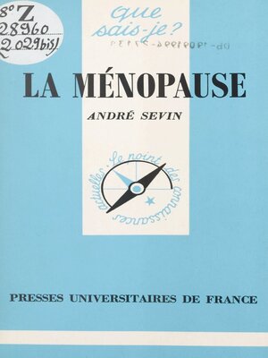 cover image of La ménopause